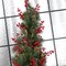 32 Pack Christmas Tree Decorations, Artificial Red Berry Stems 6.5 Inch Christmas Berry Picks with Holly Berries for Xmas Winter Holiday Home DIY Ornaments